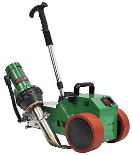 Автоматичний зварювальний апарат фен для паяння ПВХ мембрани Profter LC-3000 D (2600 Ват) Самохідний фен