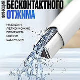 Складана портативна мінішвабра з автоматичним віджиманням Mini-Mop для машини та дому, одноручна, фото 3