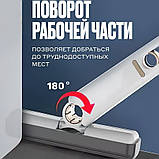 Складана портативна мінішвабра з автоматичним віджиманням Mini-Mop для машини та дому, одноручна, фото 6