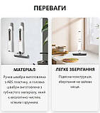 Складана портативна мінішвабра з автоматичним віджиманням Mini-Mop для машини та дому, одноручна, фото 9