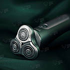 Головка насадка Xiaomi Soocas Electric Shaver S5 Оригінал ножі леза електробритви Зелений / Срібний, фото 9