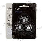 Змінні ножі Xiaomi Enchen Warrior Shaver / 3 шт. головки леза електробритви Срібний, фото 4