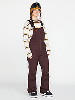 Штаны для сноуборда и лыж Volcom Swift Bib Overall - Pink, XXS