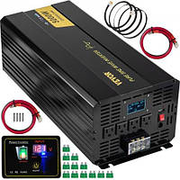 VEVOR инвертор 5000 в Pure Sine Wave Inverter, 5000 Watt, Power Inverter, DC 12V to AC 120V