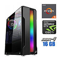 Ігровий ПК MT/ Ryzen 5 4500/ 16 GB RAM/ 480 GB SSD + 500 GB HDD/ GeForce GTX 1080 Ti 11GB/ 700W