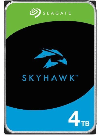 Seagate Жорсткий диск 4TB 3.5" 256MB SATA SkyHawk, фото 1