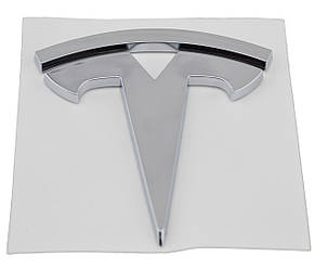 Емблема на кришку заднього багажника Tesla Model S/S Rest (1588012-00-A), фото 4