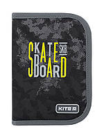 Пенал Kite для мальчиков Skateboard цвет черный ЦБ-00225090