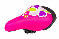 Седло CPO 1836 240*155 мм розовый для детских велосипедов (розовый)
