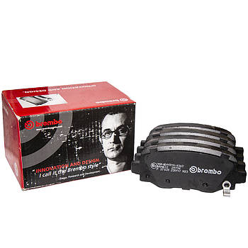 P37020 BREMBO Комплект тормозных колодок, дисковый тормоз