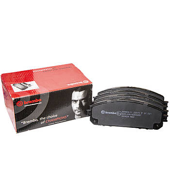 P37021 BREMBO Комплект тормозных колодок, дисковый тормоз