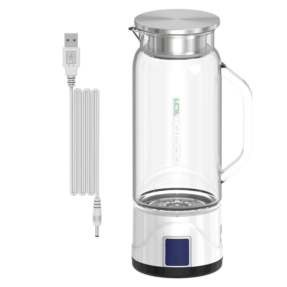 Дизайнерский кувшин генератор водородной воды 1 литр Doctor-101 Lama для дома и офиса с USB - фото 8 - id-p1891073609