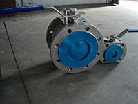 Крани фланцеві нержавіючі