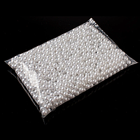 Бусини штучні перли (білі) 8 мм паковання 250 г
