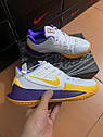 Eur36-46 NIKE KYRIE 2 Low Lakers чоловічі жіночі баскетбольні кросівки, фото 8