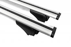 Перемички на вбудовані рейлінги під ключ Wizard V2 (2 шт) 125см, чорні для Mercedes GLA X156 2014-2019 рр