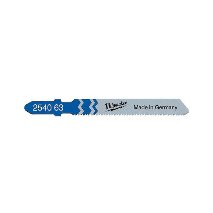 Полотно для лобзика Milwaukee T118AF L = 55 для металу 5 шт (4932340011)