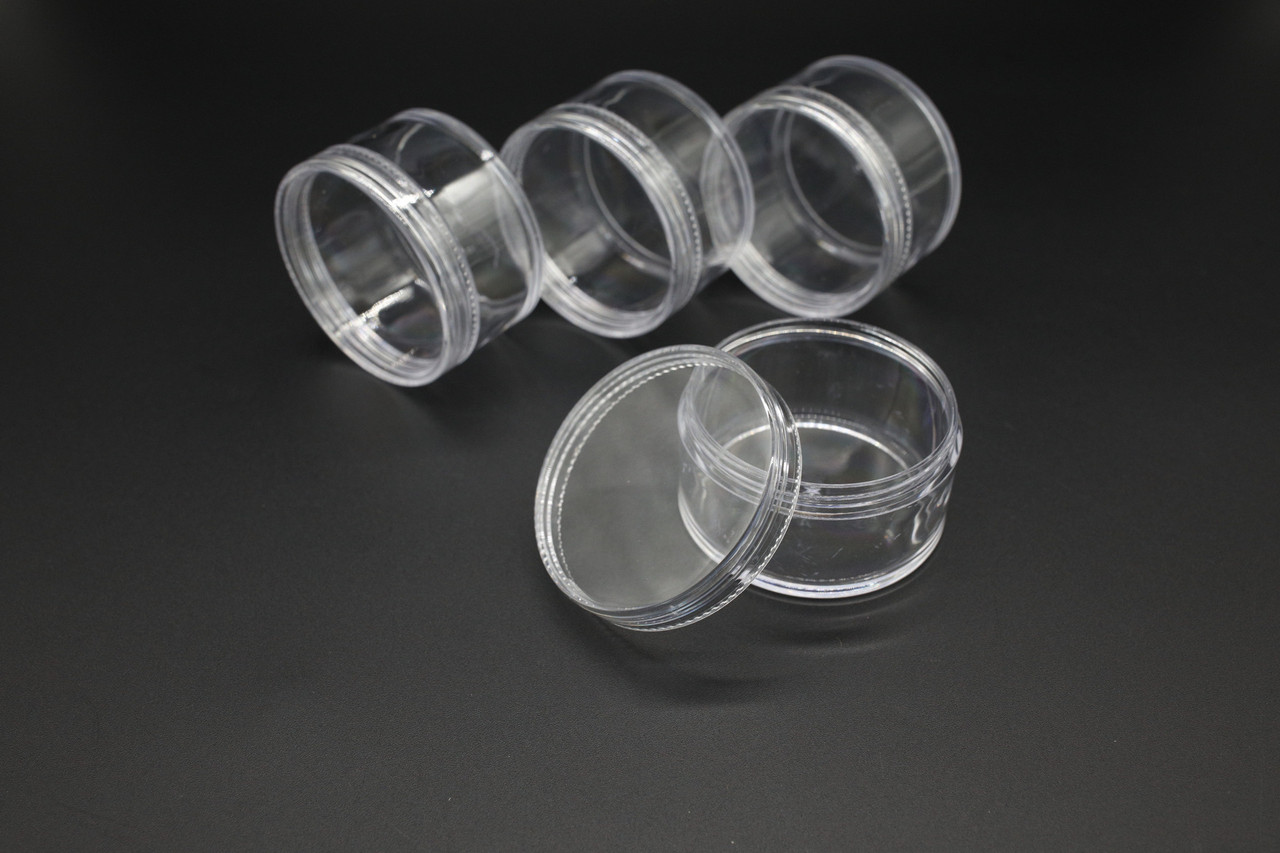 Органайзер пластиковий з кришкою 56х35 мм прозорий