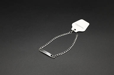 Сталевий браслет під гравіюванням. 21,5см