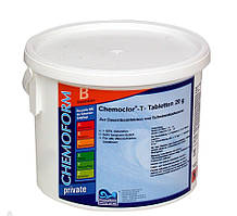 Хлор тривалої дії Chemochlor-T-Tabletten (табл. 20 г), 5 кг