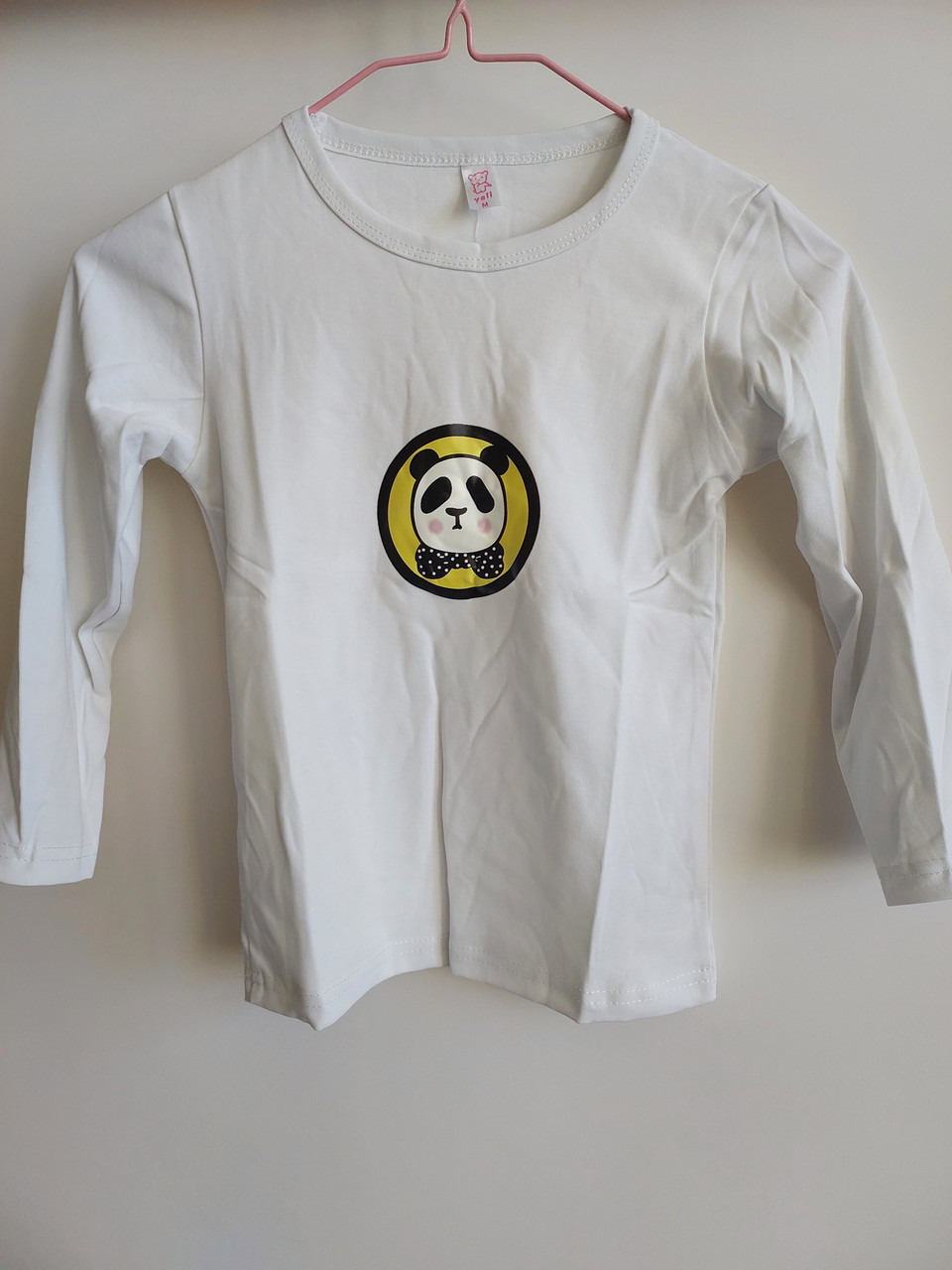 Дитяча кофта кофтинка футболка з довгим рукавос лонгслів детская кофточка (10-101) білий