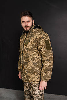 Куртка-бушлат військова чоловіча тактична ЗСУ Піксель 8701 52 розмір