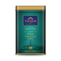 Чай зеленый с саусепом Thurson Prime Vintage крупнолистовой цейлонский 300 грамм в жестяной банке