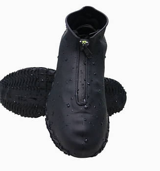 Дощовик чохол з блискавкою для взуття 11654 S 28-32 р чорний
