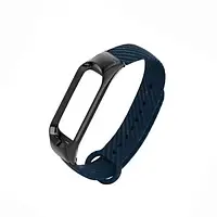 Ремешок для фитнес-браслета Infinity Carbon для Xiaomi MI Band 5/6 Dark Blue