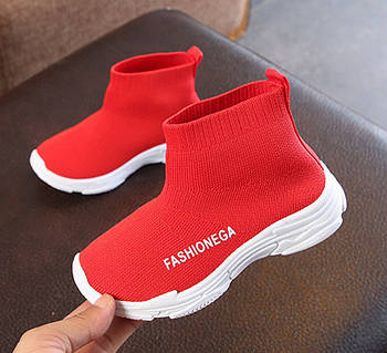Текстильні кросівки Fashionega червоні, розмір 23