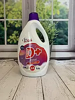 Жидкий порошок гель для стирки IraWash D+ 5,9л для деликатный тканей