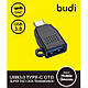 OTG перехідник Budi DC151B Type-C на USB, фото 6