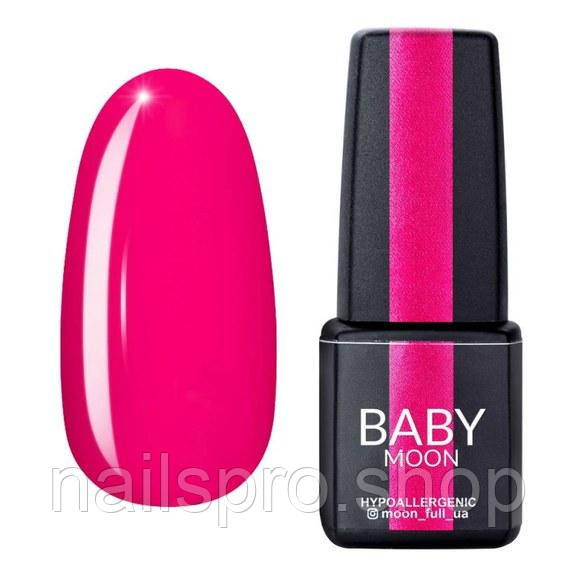 Гель лак BABY Moon Dolce Rose №023 рожевий амарантовий, 6 мл