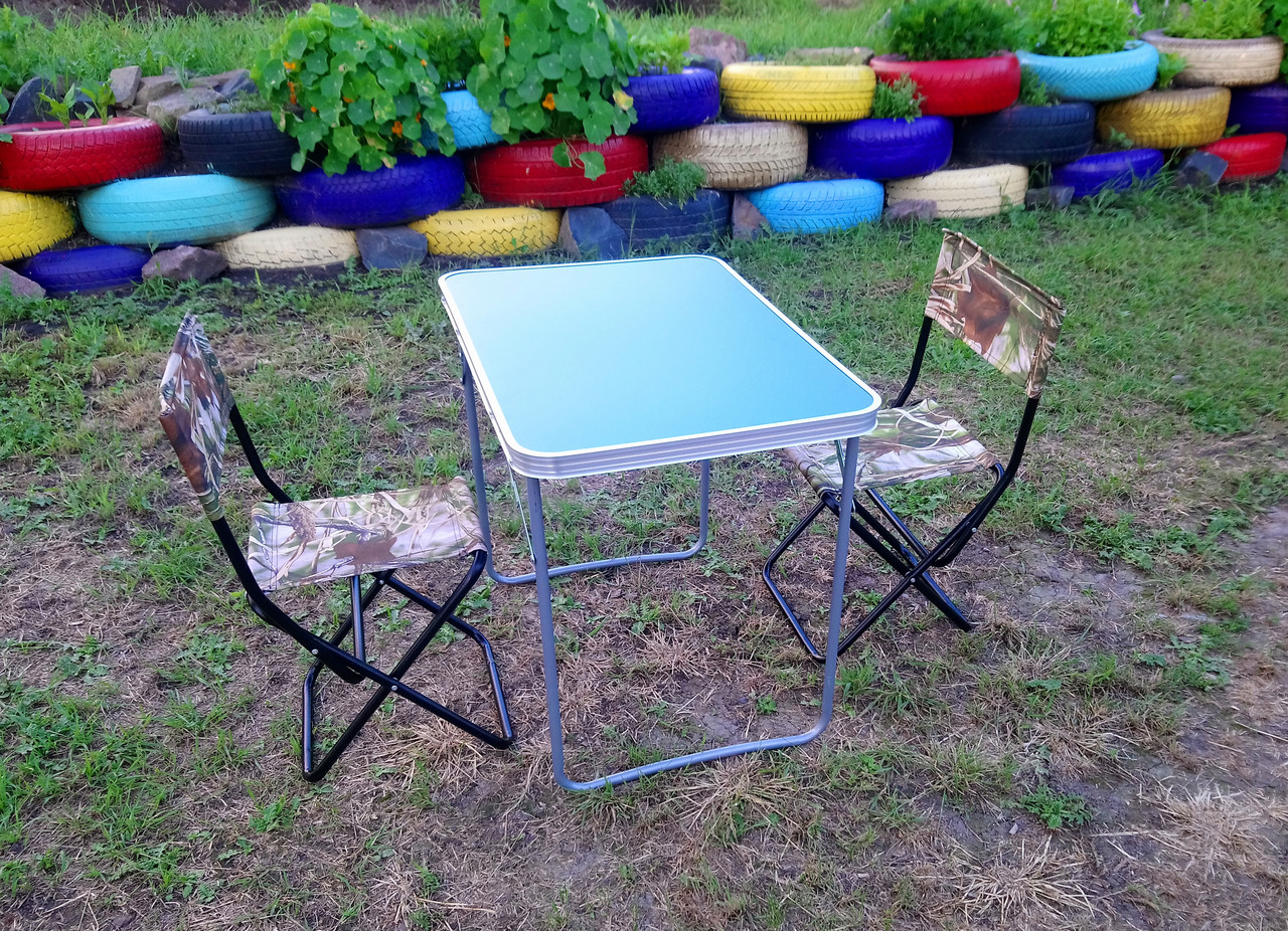 Мебель для пикника,раскладной стол,раскладные стулья " Стол + 2 стула " - фото 10 - id-p1387791079