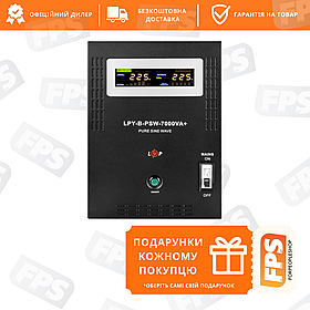 ДБЖ із чистою синусоїдою LogicPower LPY-B-PSW-7000VA+ (5000W) 10A/20A 48V (6616)