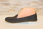 Мокасини туфлі жіночі сірі Т1348, фото 5