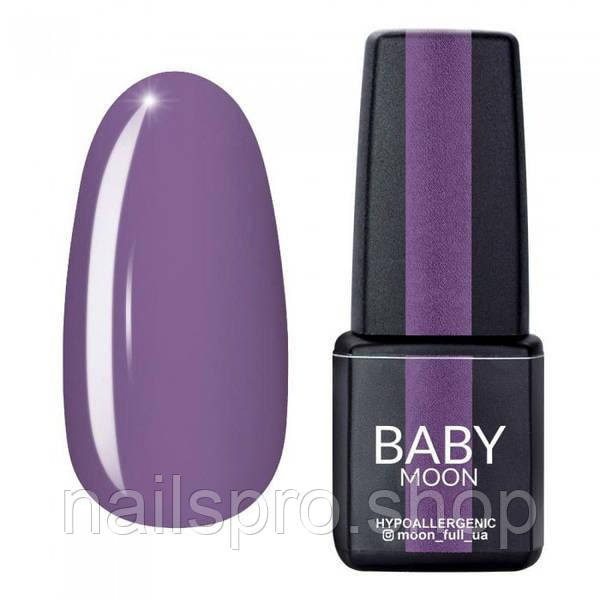 Гель лак BABY Moon Lilac Train №024 пастельний фіолетовий, 6 мл