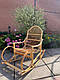 Крісло-качалка бежевий ротанг
Х-No3, фото 4