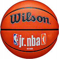 Мяч баскетбольный Wilson Jr NBA Fam Logo Authentic Outdoor р. 6 (WZ3011801XB6) Orange