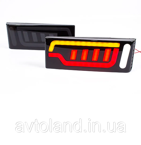 Диодные задние фонари на ВАЗ 2108,2109,2113 ,2114 Экстрим (супер черные ...