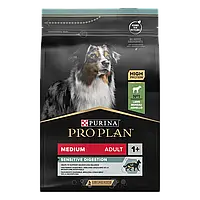 ProPlan Medium Sensetive (для собак средних пород с чувствит.пищеварением с ягненком) 3 кг