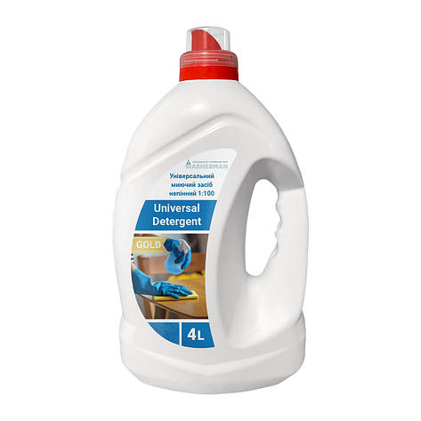 Універсальний миючий не пінний 1:100 Universal Detergent Gold 4 л, фото 1