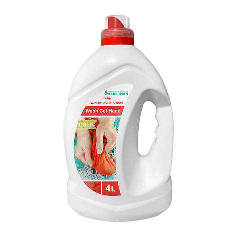 Пральний гель ручне прання Wash Gel hand Gold, 4 л, фото 1