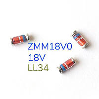 Стабілітрон ZMM18V0 18V 0.5W, корпус LL-34 (SMD SOD-80)