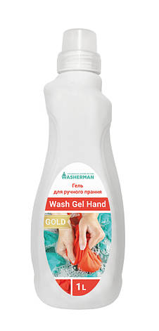 Пральний гель ручне прання Wash Gel hand Gold, 1 л, фото 1