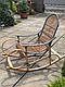 Крісло-качалка розбірне з лози ЦІНА БЕЗ НАКИДКИ., фото 2