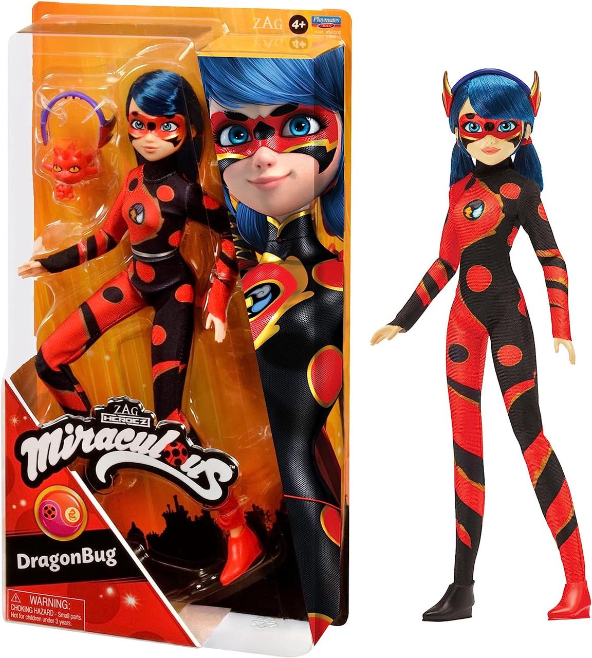 Лялька Miraculous Дракон Баг Miraculous Ladybug Dragonbug 50010