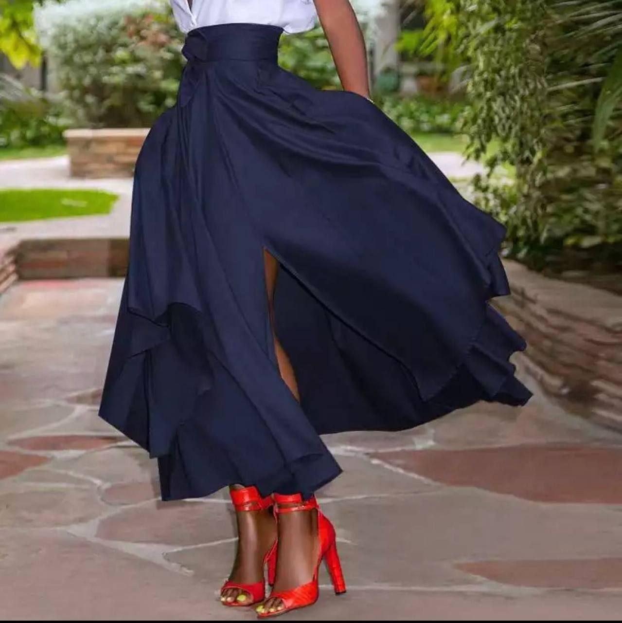 Довга жіноча спідниця, фото 1