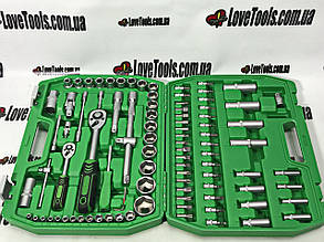 Набір інструментів 1/2"&1/4" 94 од. INTERTOOL ET-6094SP