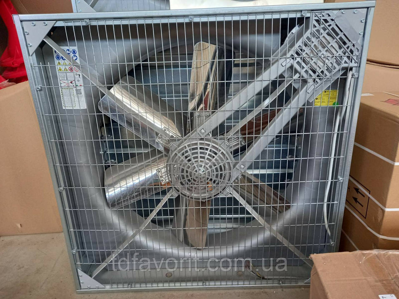 Вентилятор торцевій ES 100, фото 1